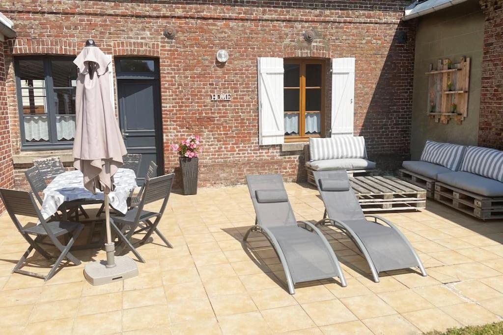 La Muche Valericaine, Coeur De Ville, Jardin Saint-Valéry-sur-Somme Kültér fotó