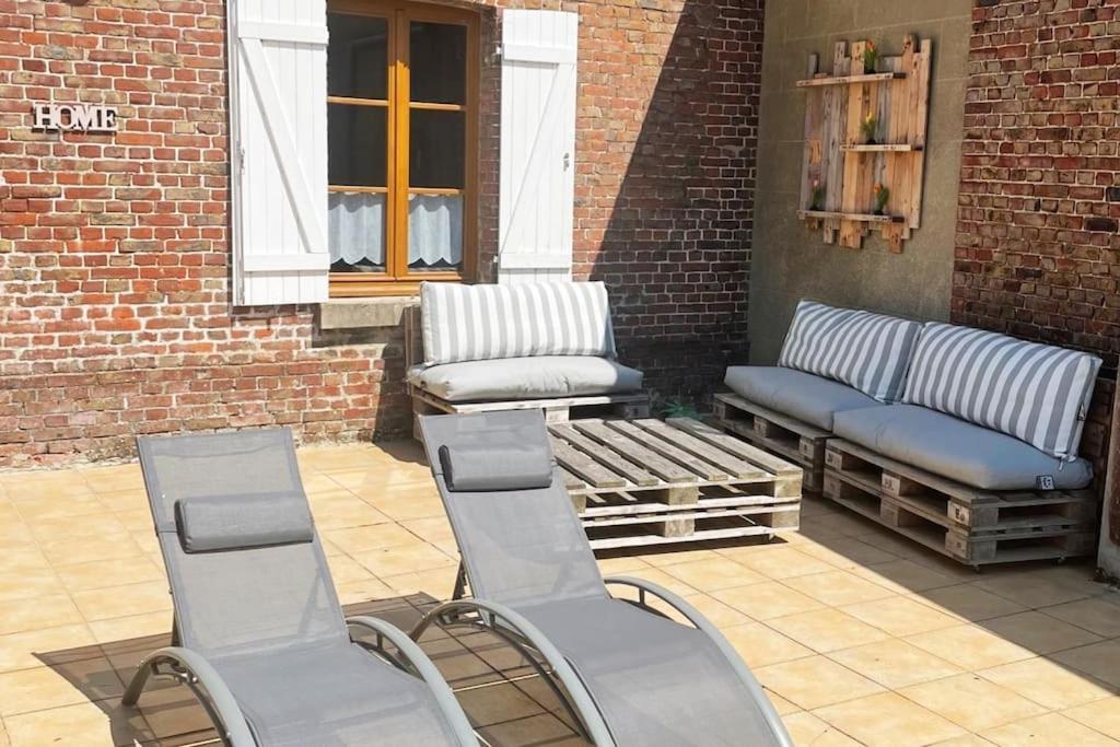 La Muche Valericaine, Coeur De Ville, Jardin Saint-Valéry-sur-Somme Kültér fotó